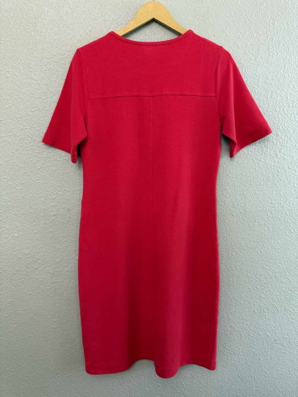 NWT Woolovers Ottoman Rib Jersey Dress size 8 - Picture 4 of 6